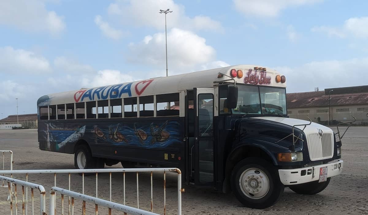 Reggae Bus auf Aruba